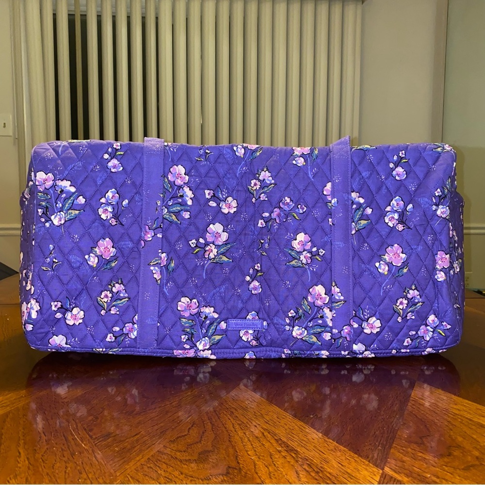 NWT Vera Bradley Large Travel Duffel Wild Roses